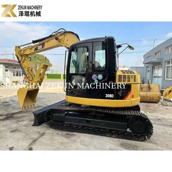 Scavatori di 8 tonnellate usati CAT 308 308D Mini Bagger con prestazioni eccellenti
