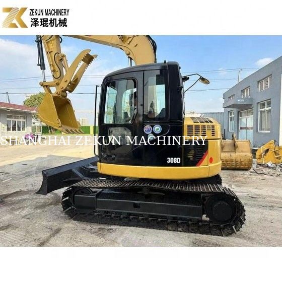 Scavatori di 8 tonnellate usati CAT 308 308D Mini Bagger con prestazioni eccellenti