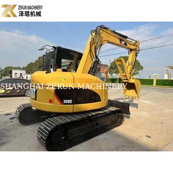 Scavatori di 8 tonnellate usati CAT 308 308D Mini Bagger con prestazioni eccellenti