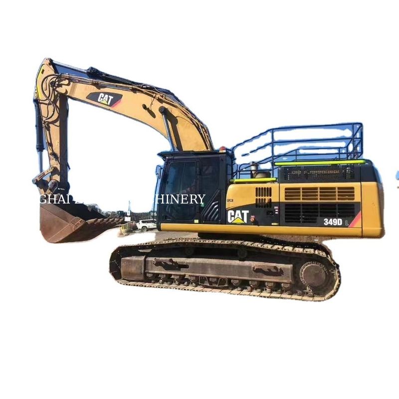 Escavatore usato CAT 349E da 49 tonnellate con vernice originale in vendita