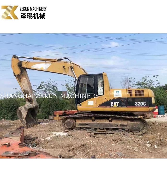 Escavatore usato CAT 320C 320 Ore di lavoro 4001-6000 Capacità del secchio 0,8m3