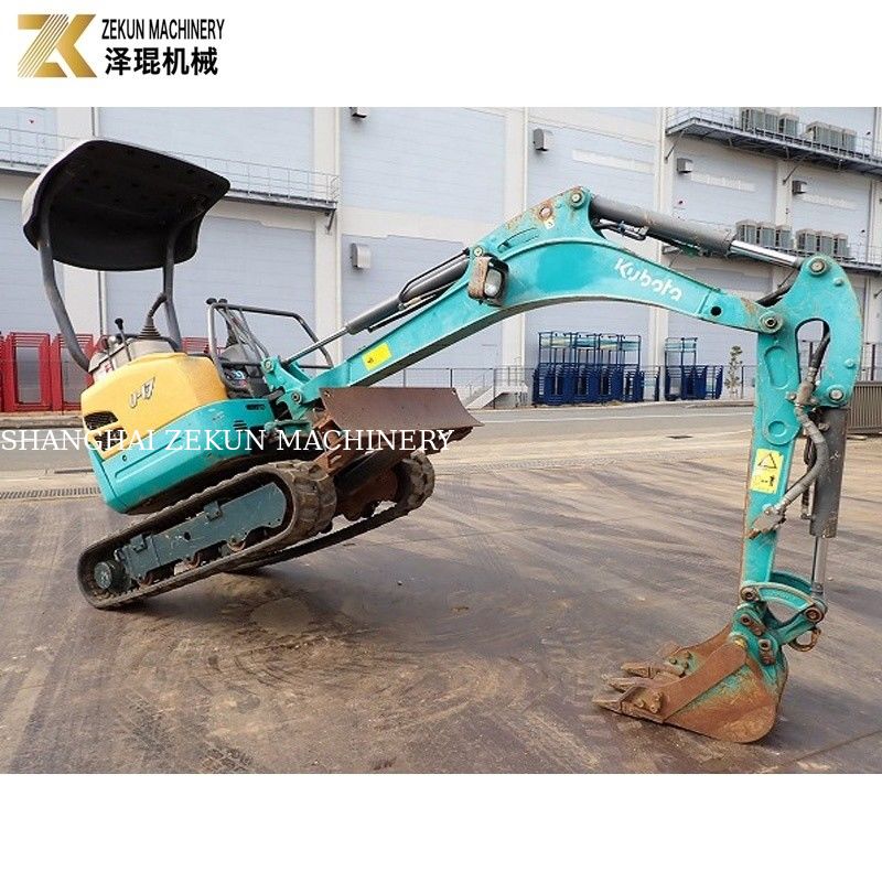 1.7 tonnellate Kubota U17 Used Crawler Excavator U-17 Made in Japan