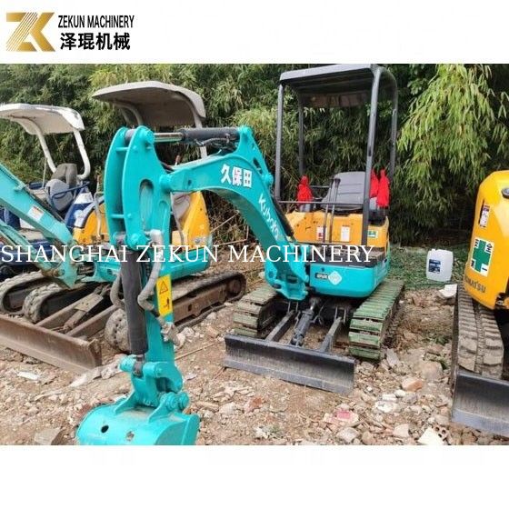 1.5 tonnellate di mini-escavatori idraulici originali con pompa diesel con pista di gomma per la costruzione