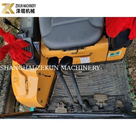 1.5 tonnellate di mini-escavatori idraulici originali con pompa diesel con pista di gomma per la costruzione