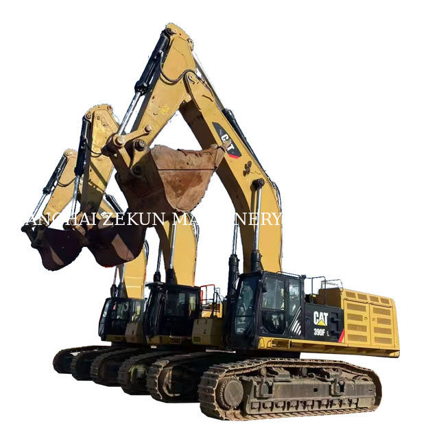 Apparecchiature di costruzione di seconda mano Cat 390F Escavatore a trascinatore con motore Cat 390 KW