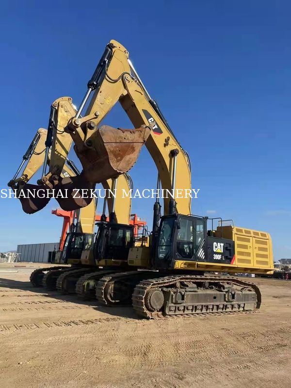 Apparecchiature di costruzione di seconda mano Cat 390F Escavatore a trascinatore con motore Cat 390 KW