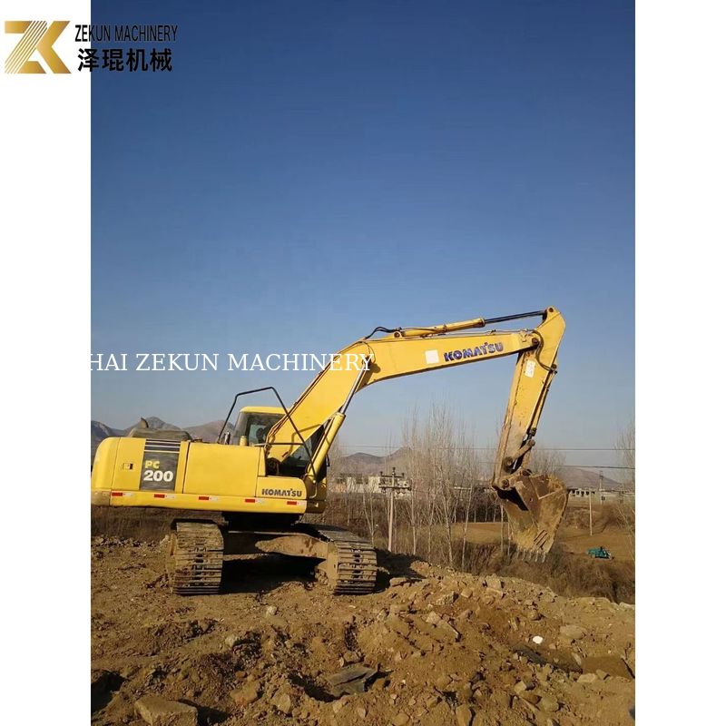 Komatsu PC200-7 Crawler Excavator 20 tonnellate utilizzato nel 2015 per macchine da costruzione