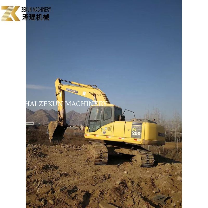 Komatsu PC200-7 Crawler Excavator 20 tonnellate utilizzato nel 2015 per macchine da costruzione