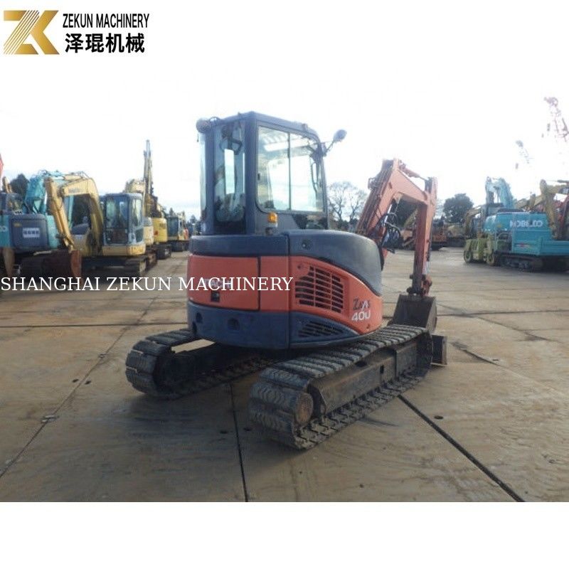 Escavatore usato Hitachi zx40u 4 tonnellate Peso operativo 2001-4000 ore di lavoro