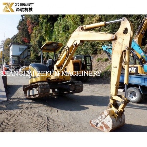 Usato Giappone Komatsu PC55MR PC55MR-2 Escavatore da 5,5 tonnellate per costruzioni e scavi agricoli