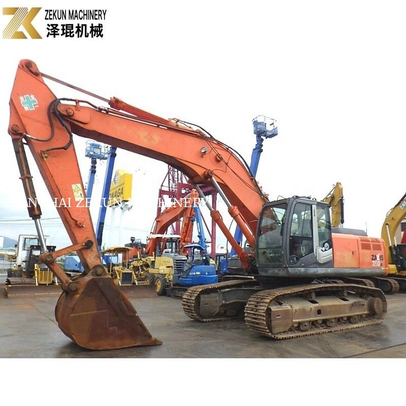 Equipaggiamento da costruzione utilizzato Hitachi 350 escavatore ZX350K 35 tonnellate con motore AA-6HK1X