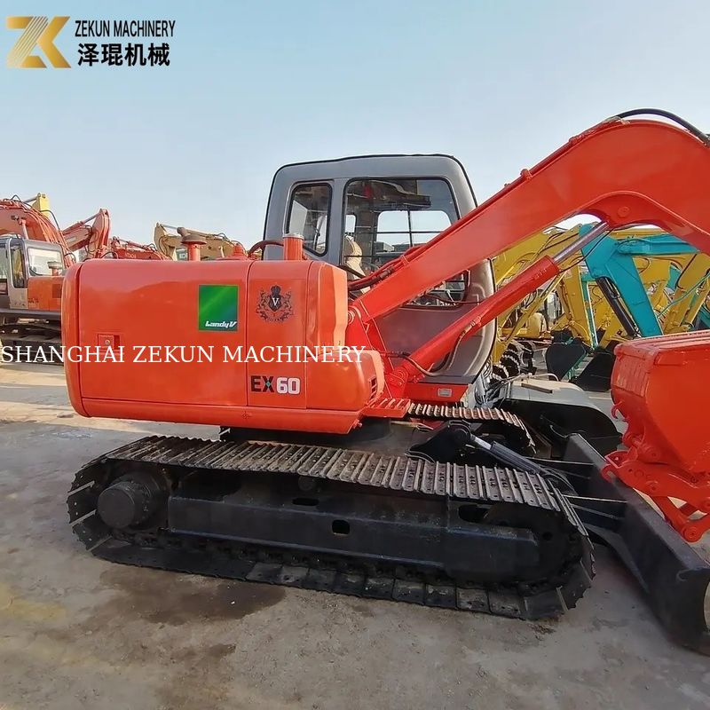 2018 Originale usato Hitachi EX60 Excavator Crawler Machine EX60-5 con Valvola idraulica