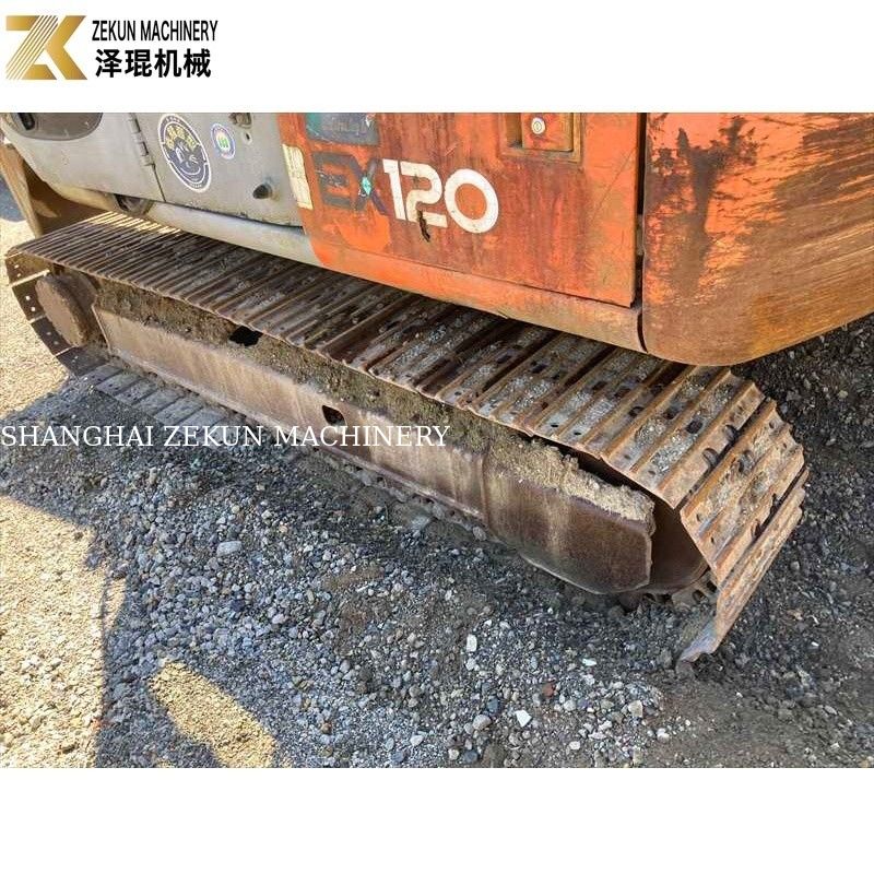 Colore originale 12Ton Usato Hitachi EX 120 Escavatore EX120-5 con motore ISUZU da 60,5 kW
