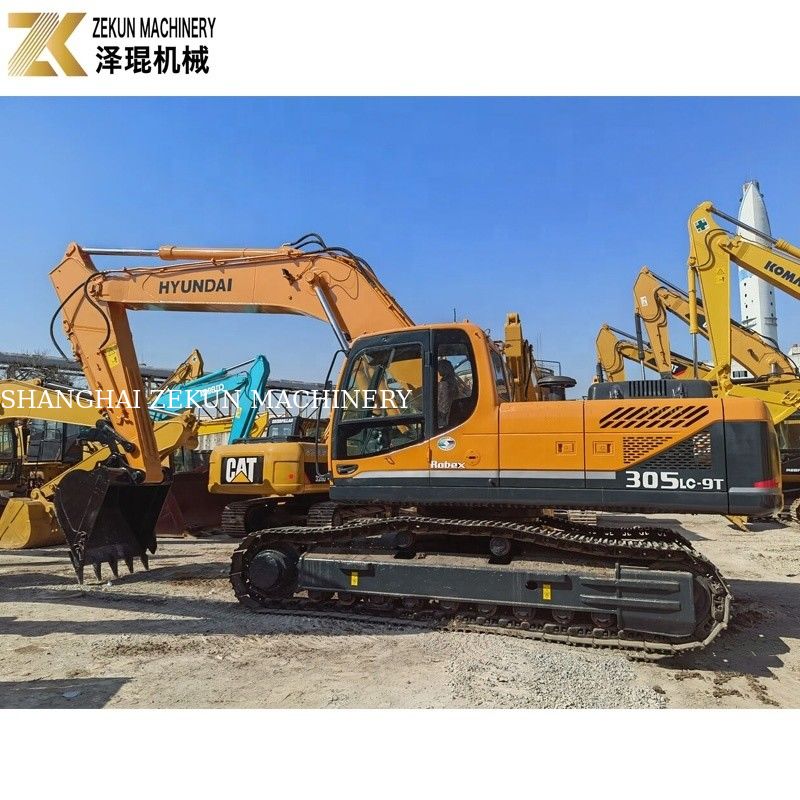30 tonnellate usata Hyundai 305 escavatore 305LC 305LC-9T dalla Corea 1.4m3 secchio
