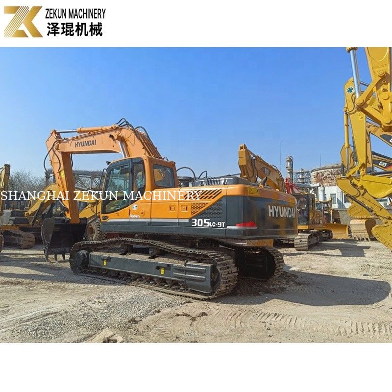 30 tonnellate usata Hyundai 305 escavatore 305LC 305LC-9T dalla Corea 1.4m3 secchio
