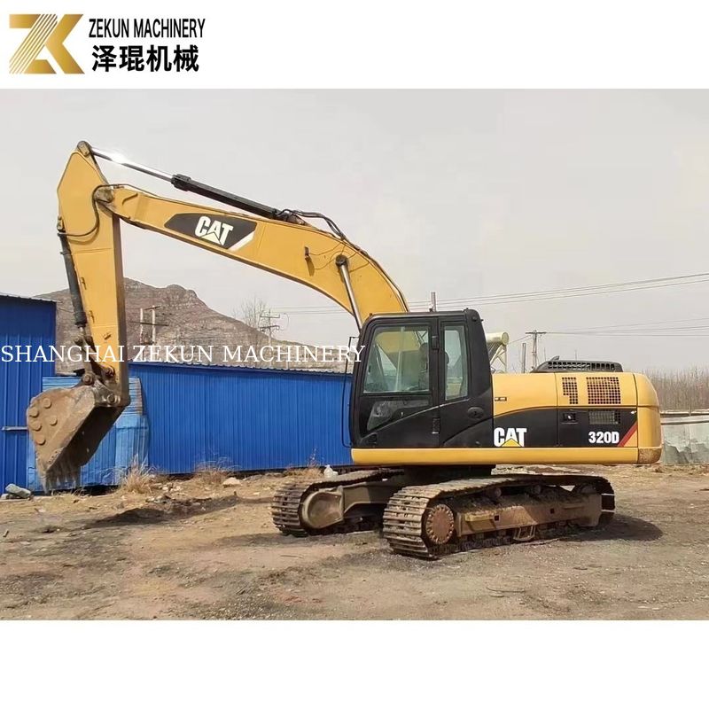 CAT 320D Escavatore a trascinatore utilizzato in Giappone 20930 KG Peso della macchina Valvola idraulica CAT