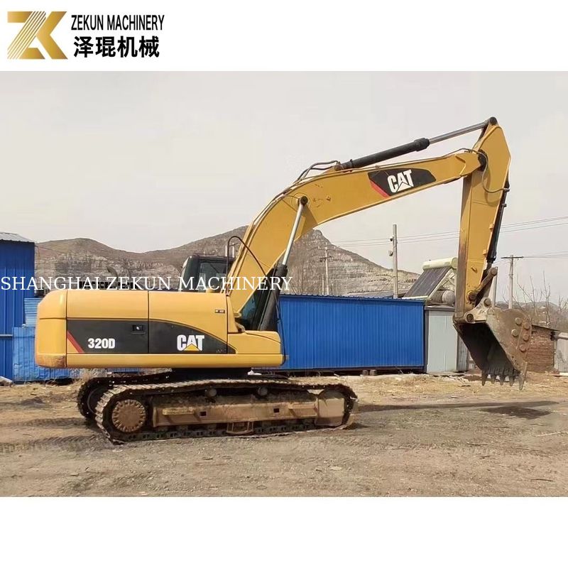 CAT 320D Escavatore a trascinatore utilizzato in Giappone 20930 KG Peso della macchina Valvola idraulica CAT