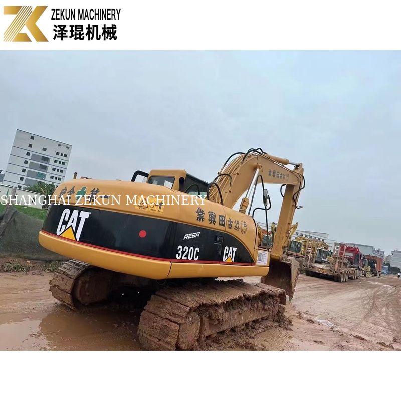 110KW attrezzature pesanti usate CAT320 escavatore Caterpillar 320C ore di lavoro 4001-6000