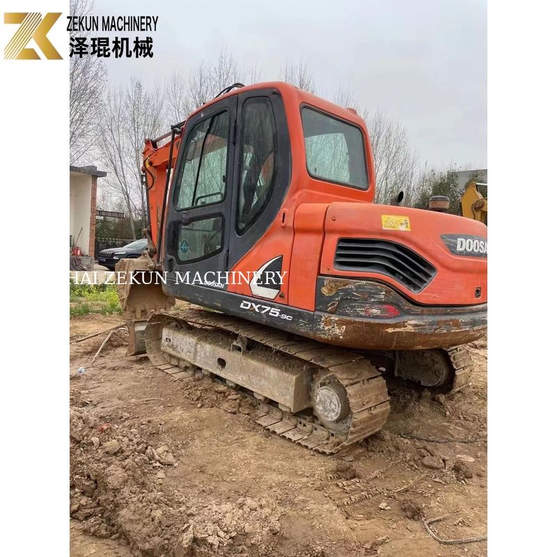 5 tonnellate Doosan 55 escavatore DH55 Usato Doosan escavatore 0.175M3 secchio