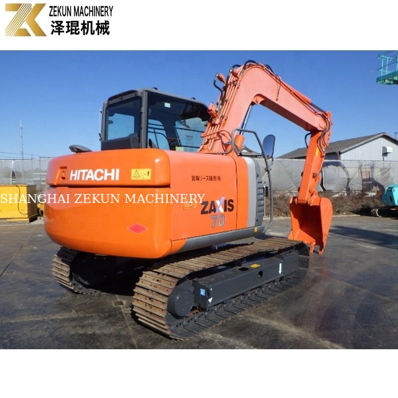 Piccolo Mini 7Ton Hitachi Zaxis 70 Crawler Excavator ZX70 con 2001-4000 ore di lavoro