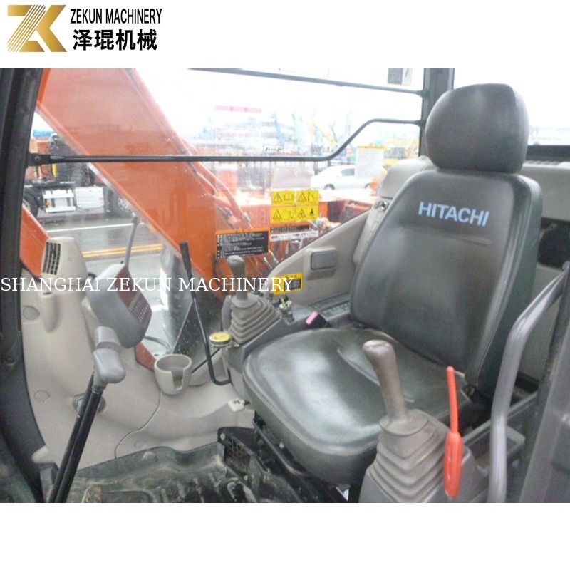 7 tonnellate Hitachi ZX 70 escavatore con pollice e potente motore ISUZU per piccoli secchi