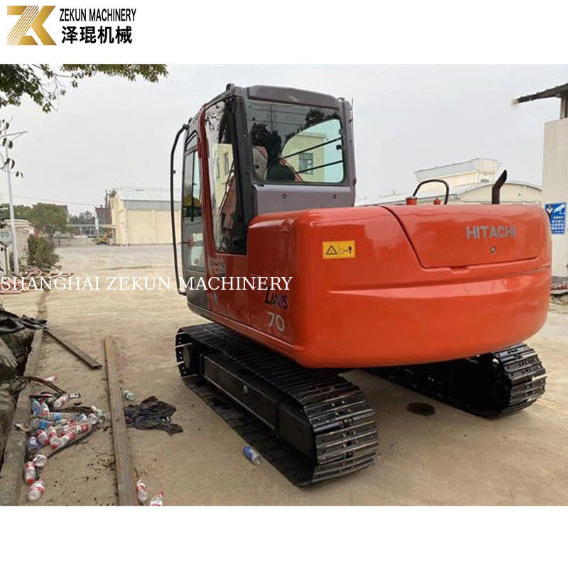 Escavatore usato Hitachi ZX70 con motore ISUZU e pompa idraulica originale in Giappone