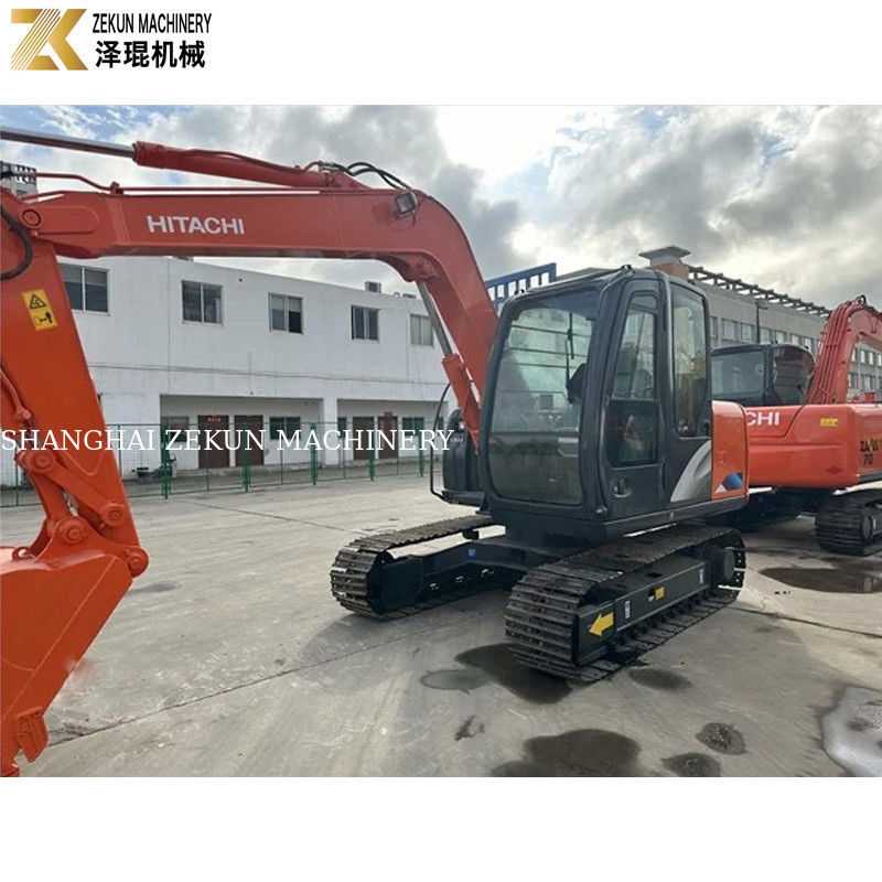 Escavatore usato Hitachi ZX70 con motore ISUZU e pompa idraulica originale in Giappone