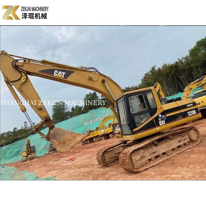 Escavatore usato CAT320 20.6T importato dal Giappone vernice originale