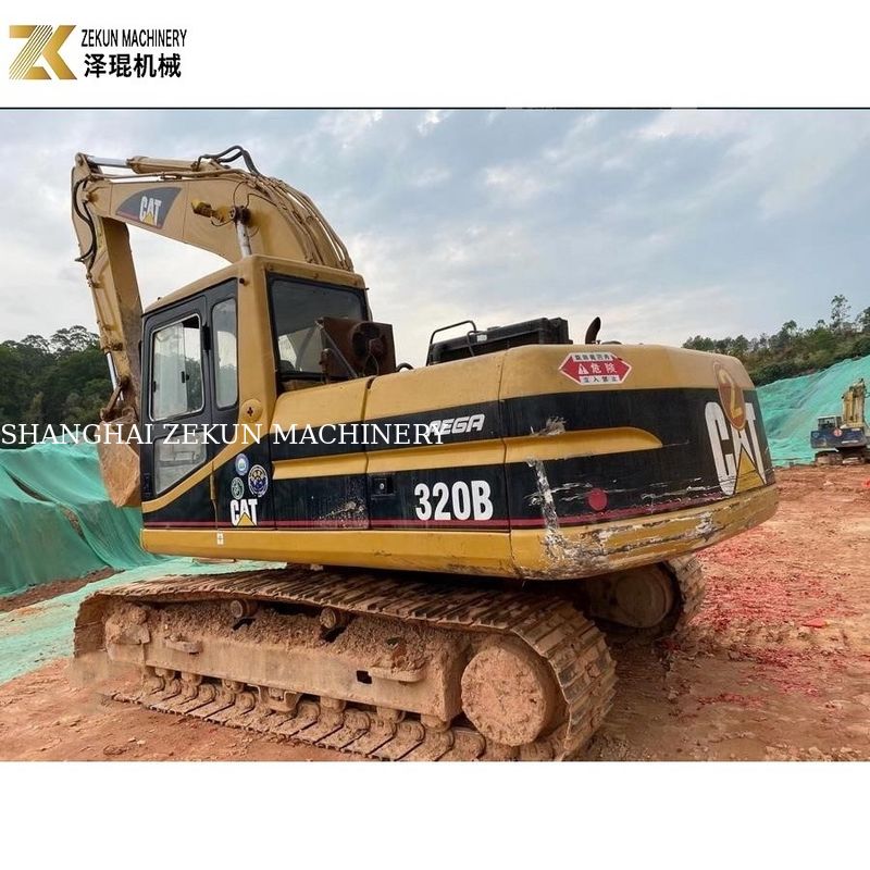 Escavatore usato CAT320 20.6T importato dal Giappone vernice originale