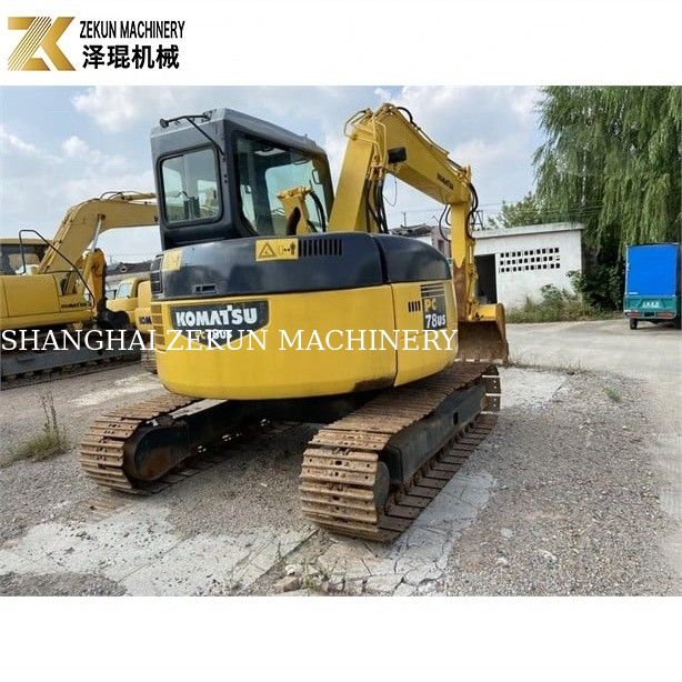 Escavatore Komatsu PC78 usato PC78US-6 da 7 tonnellate con capacità di 0.28m3 e 37KW di potenza