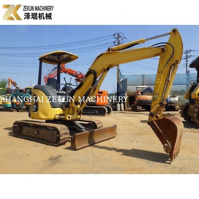 Mini-size usato Komatsu PC35 escavatore 3 tonnellate Peso operativo 3700 KG Peso della macchina