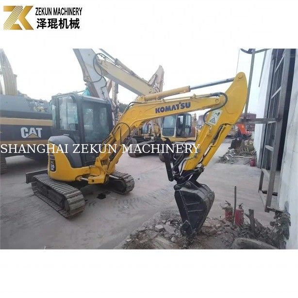 3.5 tonnellate Mini Used KOMATSU PC35MR-5 Escavatore dal 2016 con Hydraulic Digger Machine