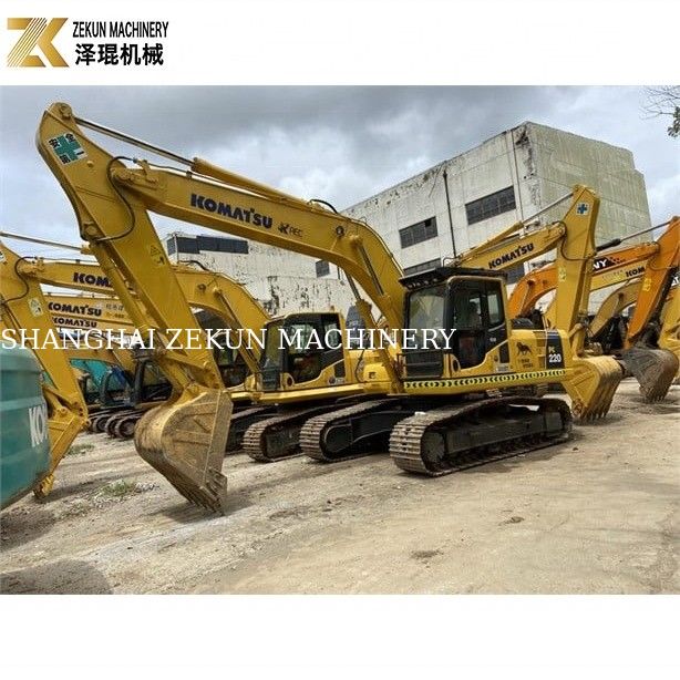 Usato Komatsu PC 220 Crawler Excavator PC220-8 con motore giapponese originale verificato