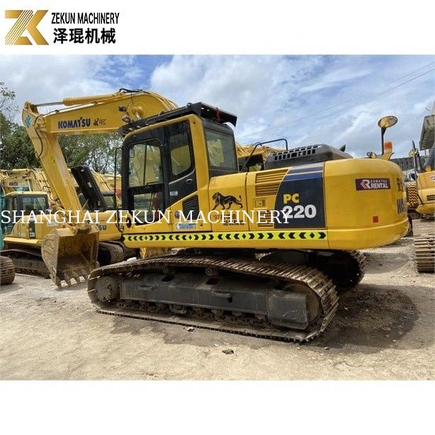 Usato Komatsu PC 220 Crawler Excavator PC220-8 con motore giapponese originale verificato