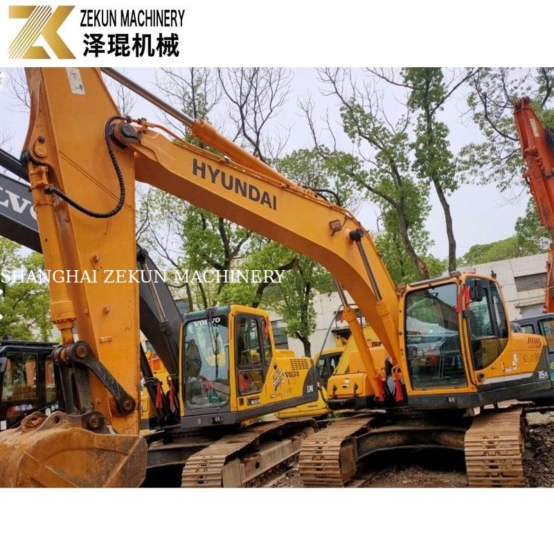 21 tonnellate usate Hyundai 215 escavatore R215-9 scavatori di seconda mano con pompa originale