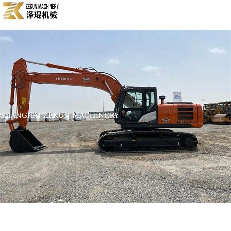 Escavatore di medie dimensioni utilizzato 22 tonnellate Hitachi 220 Escavatore ZX220LC