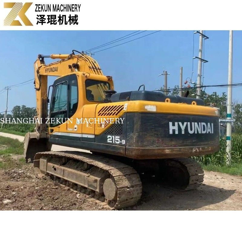 112KW 2018 Hyundai R215 escavatore 215-9 21,5 tonnellate escavatori di seconda mano