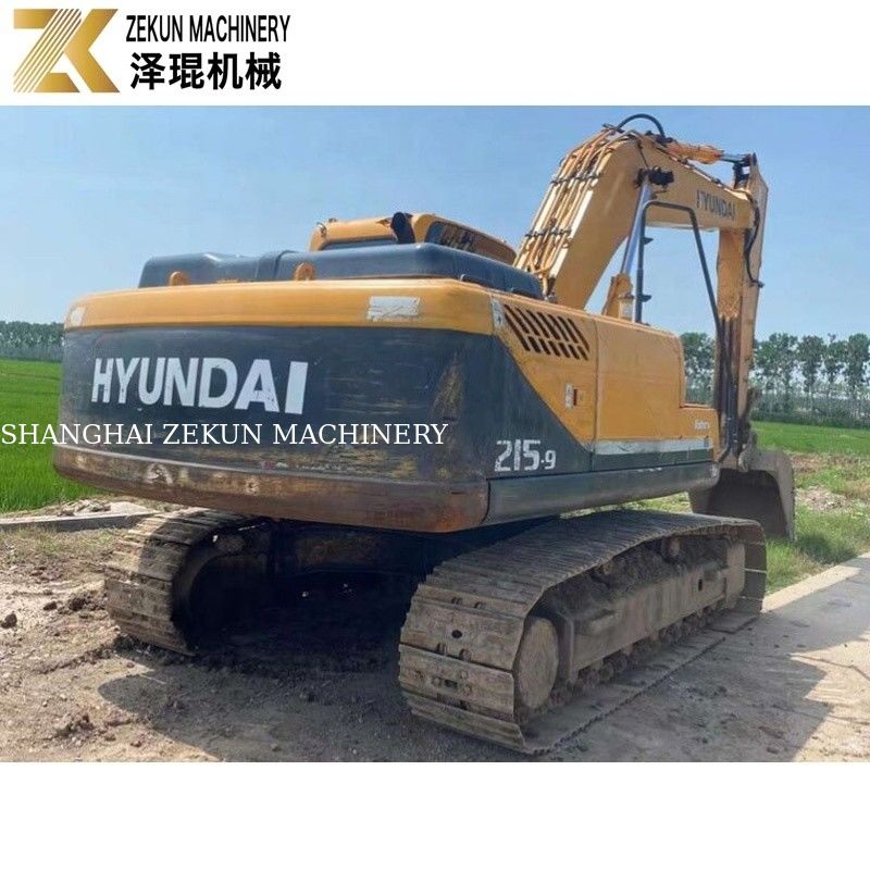 112KW 2018 Hyundai R215 escavatore 215-9 21,5 tonnellate escavatori di seconda mano