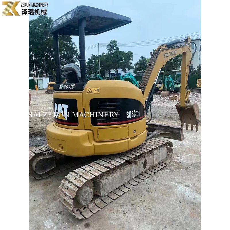 0.03M3 Capacità del secchio CAT303 CCR 303E Mini escavatore usato per le vostre esigenze