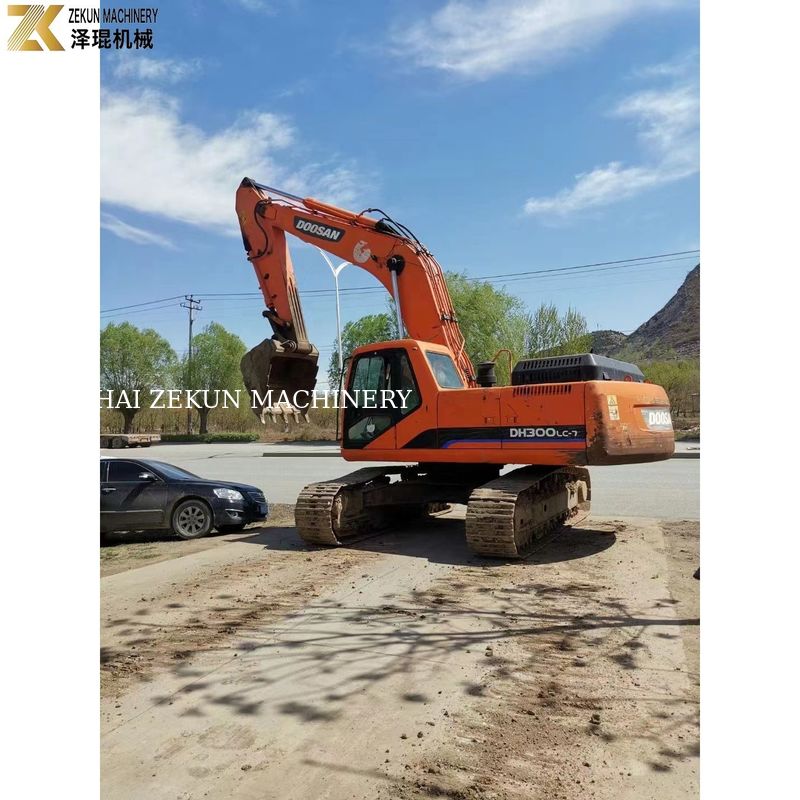DH300-7 Escavatore Doosan usato cilindro idraulico da 30 tonnellate per l'estrazione mineraria