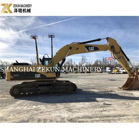 25Ton Caterpillar 325 Used Crawler Excavator 140KW Moving Type Crawler Chain