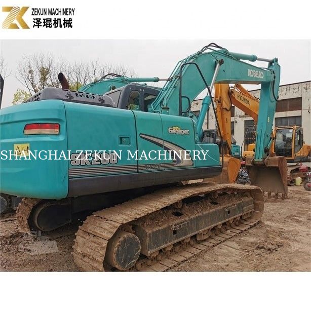 Disegno originale Escavatore usato Kobelco SK 200 200-8 blu di seconda mano