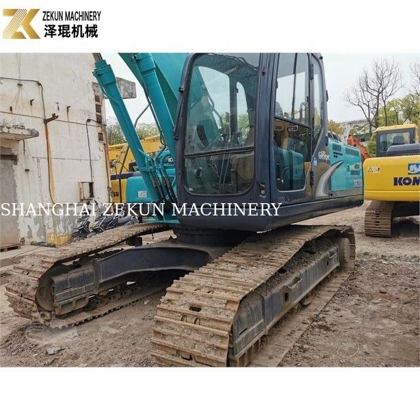 Disegno originale Escavatore usato Kobelco SK 200 200-8 blu di seconda mano