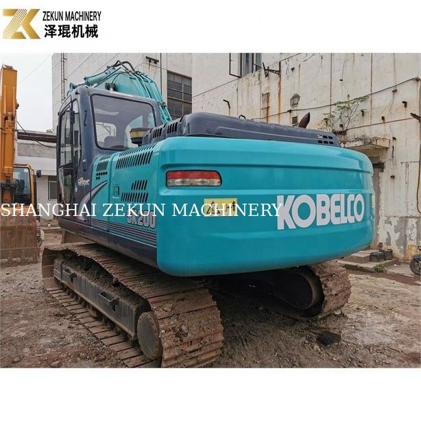 Disegno originale Escavatore usato Kobelco SK 200 200-8 blu di seconda mano