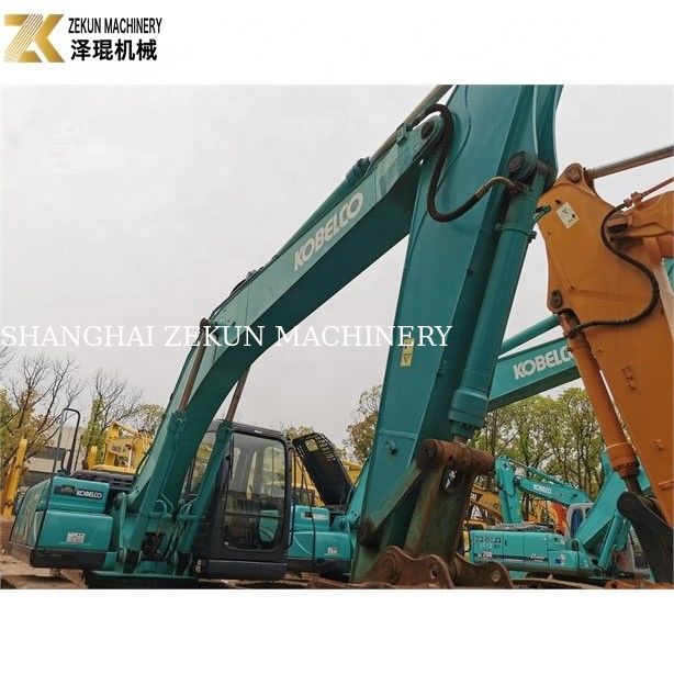 Disegno originale Escavatore usato Kobelco SK 200 200-8 blu di seconda mano