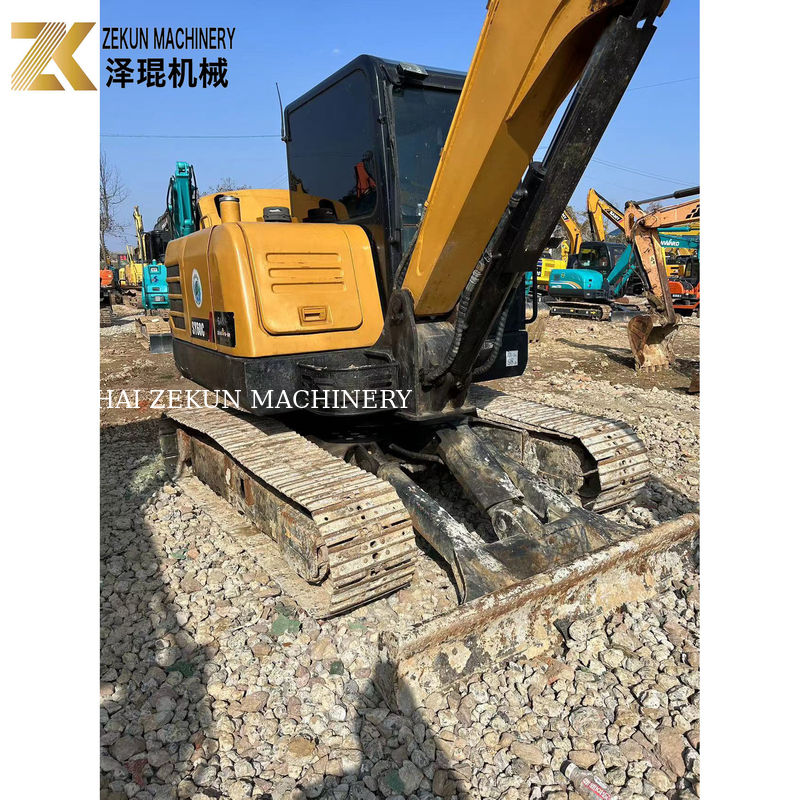 SANY SY60C Pro 6 tonnellate Used Crawler Excavator 36KW Power Second Hand Diggers