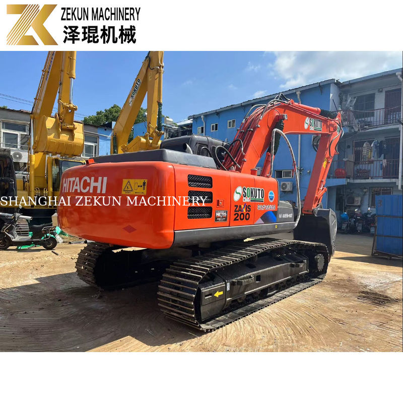 20 tonnellate usata HITACHI ZX di seconda mano 200-3G scavatore scavatore in buone condizioni