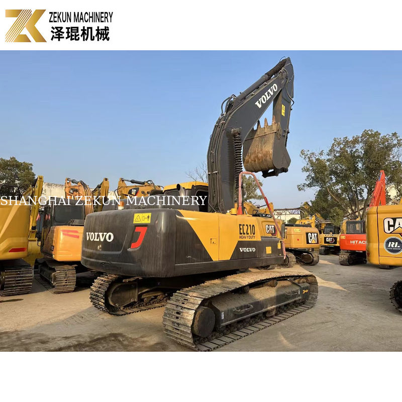 21T Volvo EC210 Used Excavator con cabina Volvo in buone condizioni nel 2022