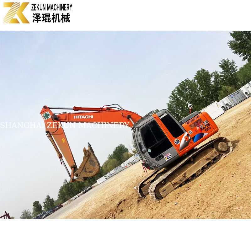 66Kw 2013 Escavatori di seconda mano Giappone Radiatore Hitachi EX-1-2 DS 120 2.5