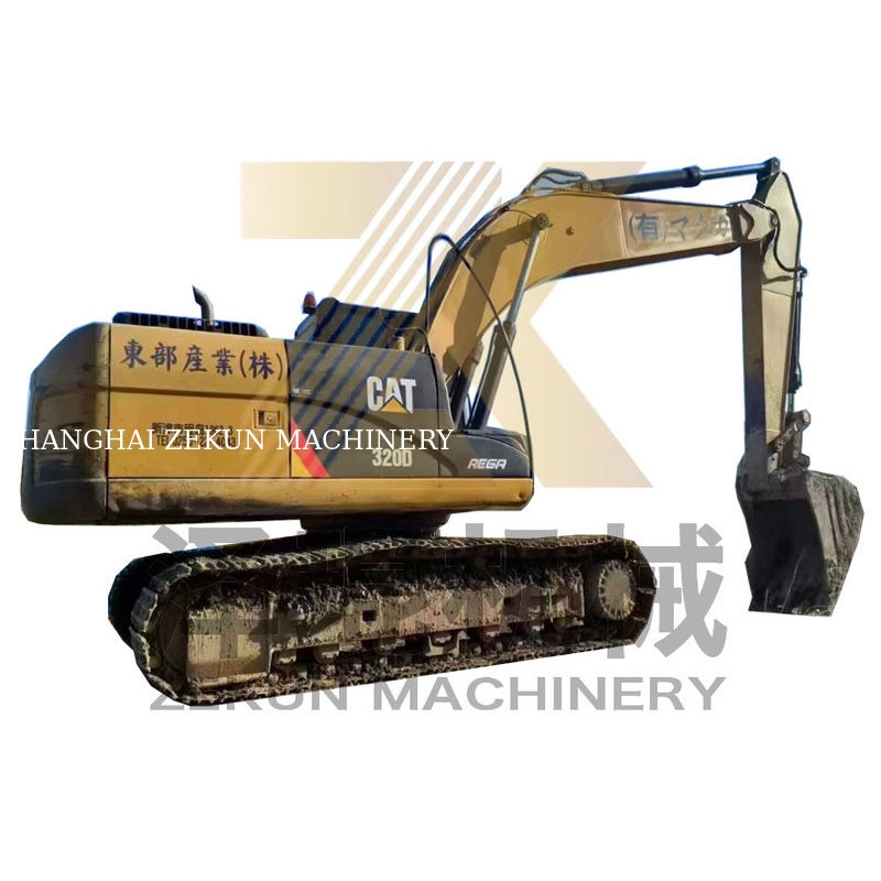 Buona 20 tonnellate usata CAT 320D 320DL Escavatore galleggiante da treppiede 1.35m3 secchio